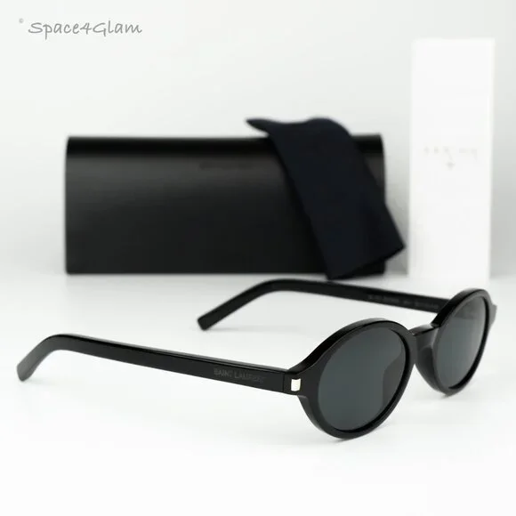Saint Laurent Women Sunglasses Black Oval SL751 JEANNE 001  display picture 1